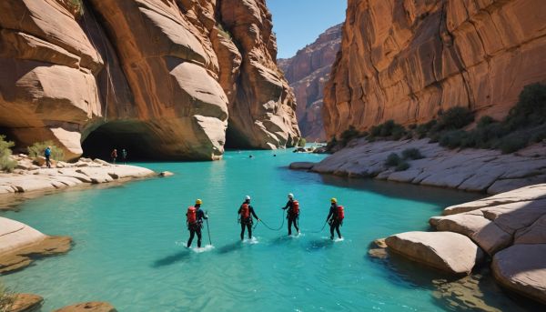 Le canyoning est accessible à tous les débutants