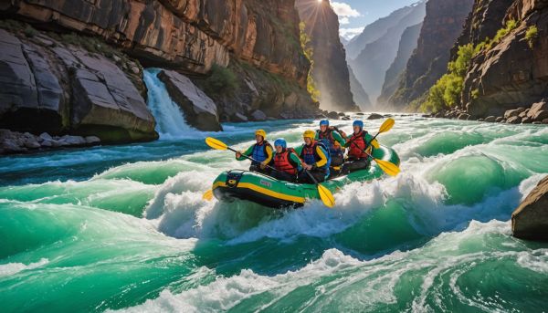 Les sensations fortes du rafting en eaux vives