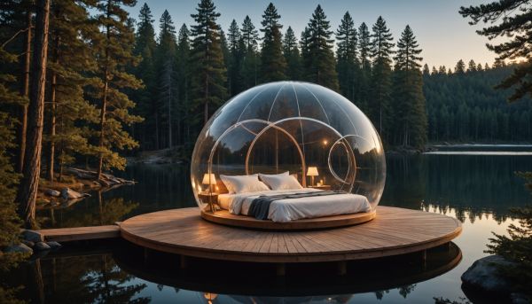 Pourquoi passer une nuit dans une bulle transparente ?