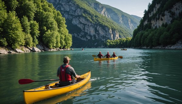Découvrez le canoë dans la drôme : aventure depuis die