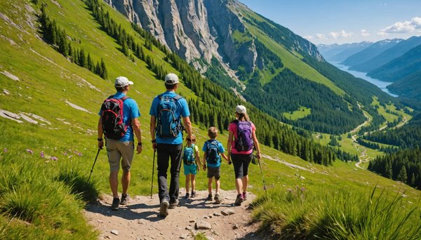 Randonnées familiales : les meilleurs sentiers accessibles avec des enfants