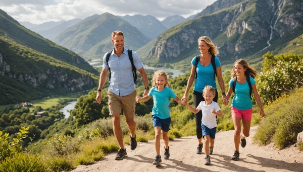Comment organiser des vacances actives pour toute la famille