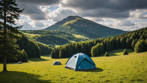 Auvergne: une destination camping de premier choix
