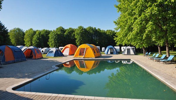 Découvrez le paradis du camping à saumur avec piscine