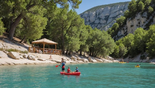 Top 5 des activité en famille dans le verdon d'après le camping la farigoulette